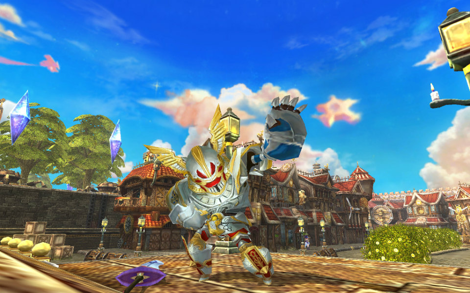 可愛いキャラクターが特徴的な3D MMORPG「碧空のグレイス」の日本サービスが決定！クローズドβテスター先着3000名の参加受付開始の画像