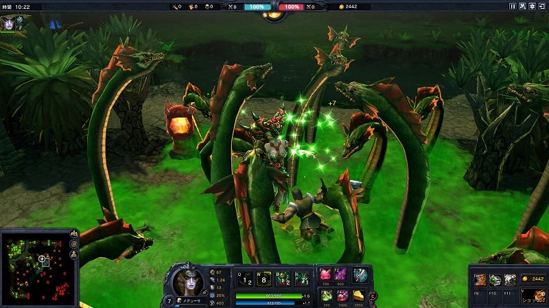 カオス ヒーローズ オンライン、新たなヒーロー凍雨の守護者「ザイロス」と蛇顔の魔女「メデューサ」を紹介の画像