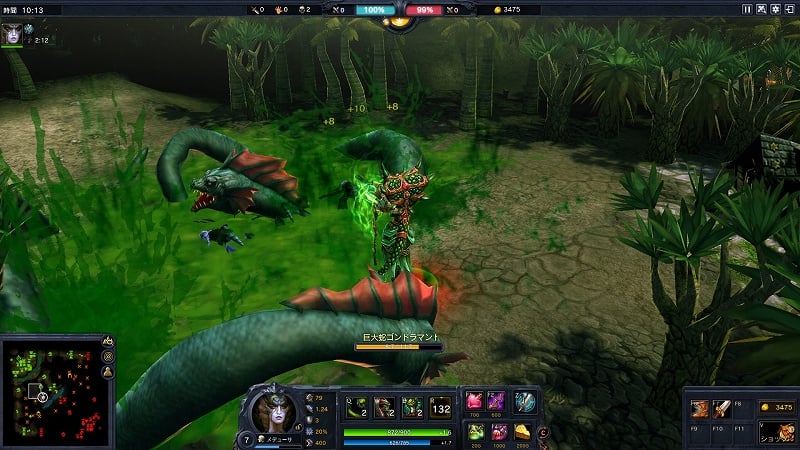 カオス ヒーローズ オンライン、新たなヒーロー凍雨の守護者「ザイロス」と蛇顔の魔女「メデューサ」を紹介の画像