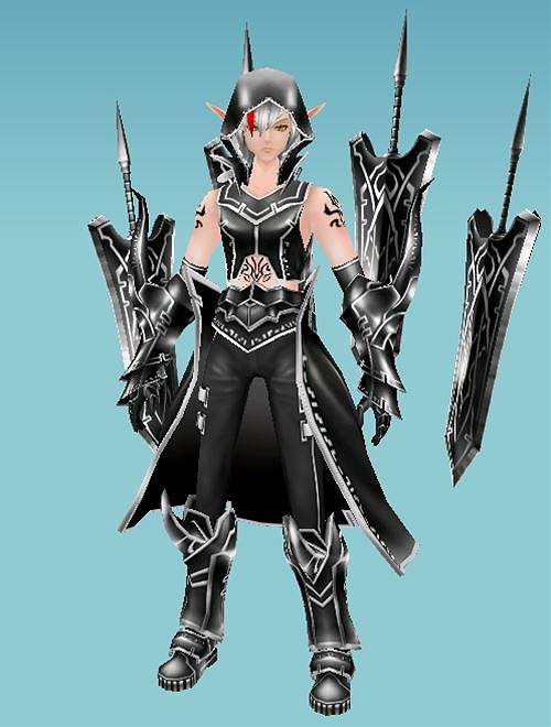 マスター・オブ・エピック、闇を操る、漆黒の剣士「シュヴェルツェ フューラー装備」が登場の画像