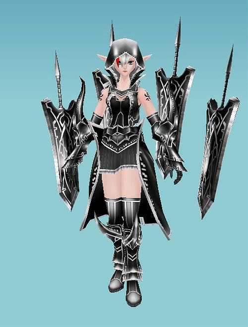 マスター・オブ・エピック、闇を操る、漆黒の剣士「シュヴェルツェ フューラー装備」が登場の画像