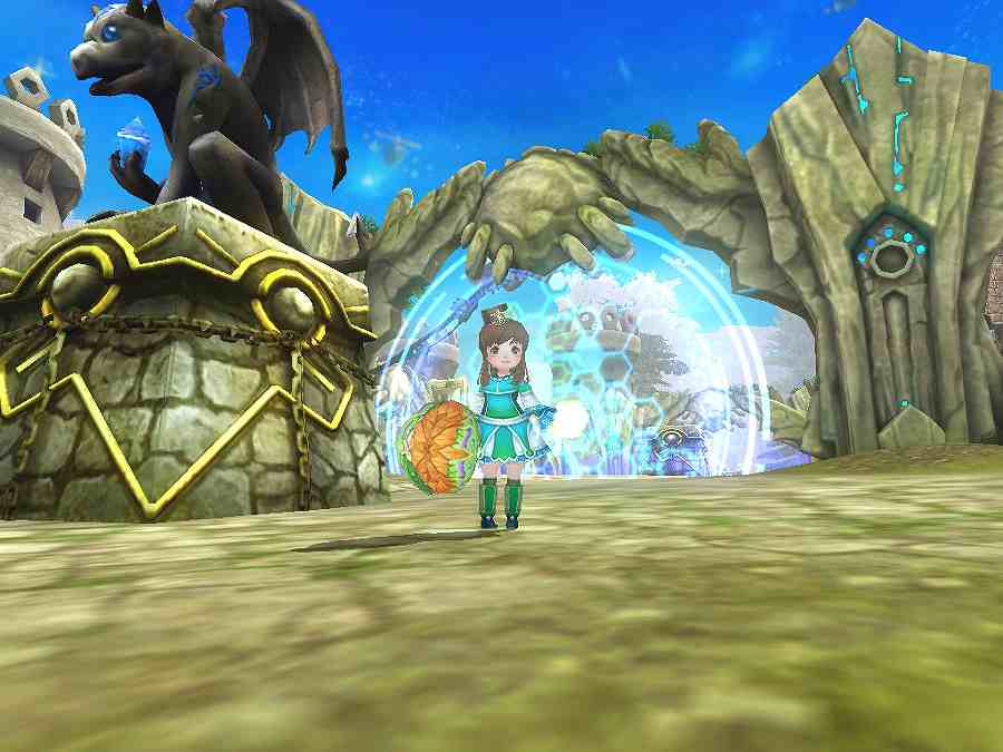 碧空のグレイス、オープンβテストで追加される「ギルド領地」などの新コンテンツを一挙公開の画像