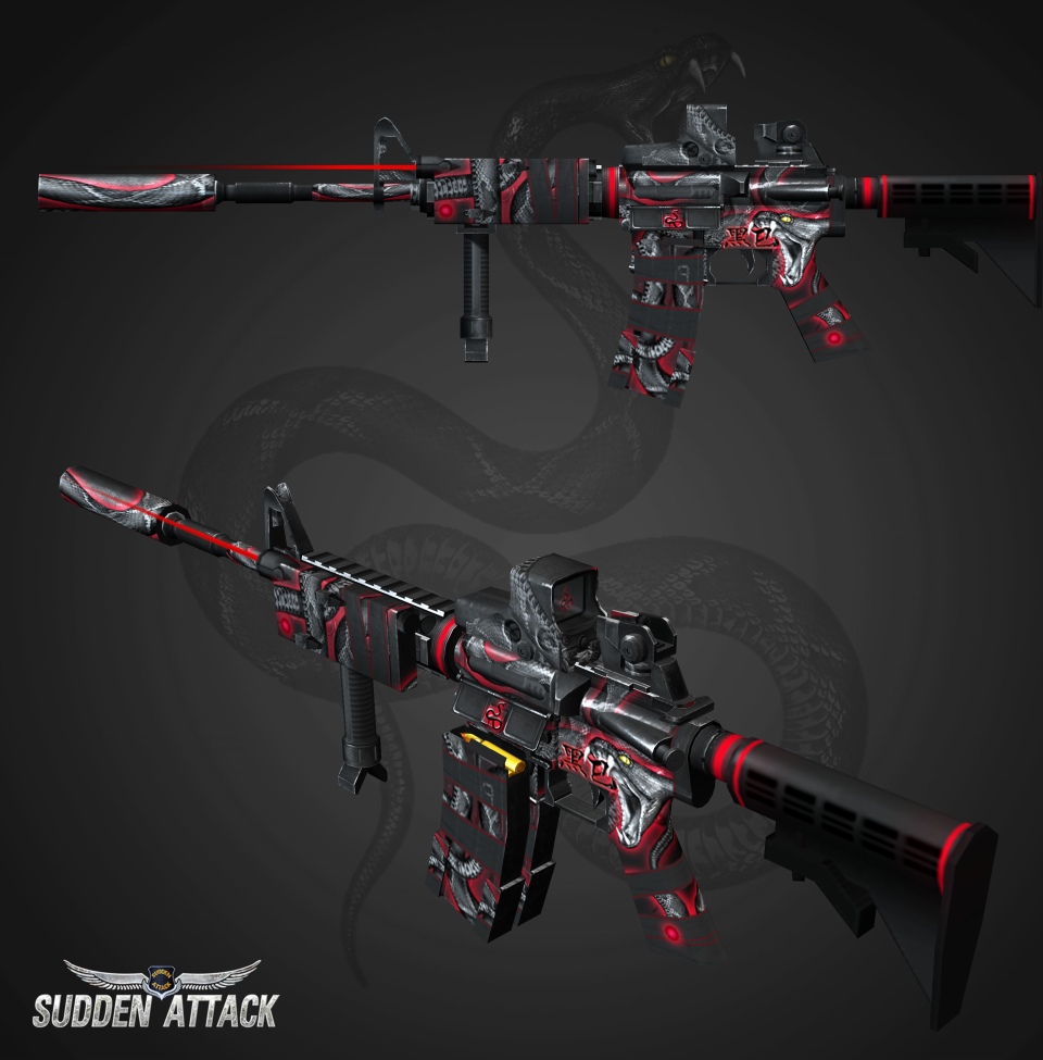 サドンアタック、チームデスマッチモードに新マップ「スネイク」を追加の画像