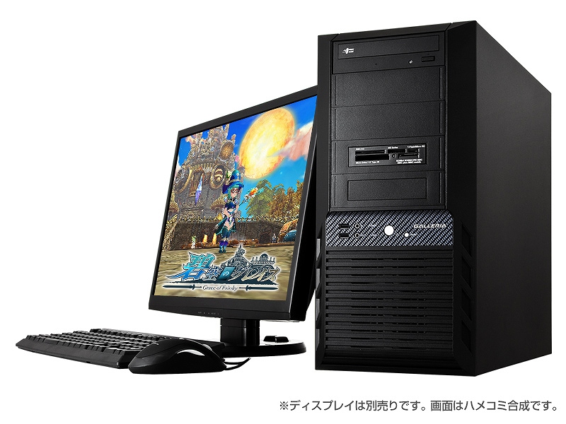 ドスパラ、限定永久アバター「ドスパラビット」が付属する「碧空のグレイス」推奨モデル3製品を発売の画像