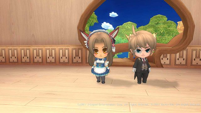 晴空物語、期間限定でアバター衣装「武将と執事」と「洋装と和装メイド」が新発売の画像