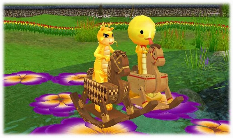 ミル、「ゴールドコイ」を釣ってイベントアイテムを獲得！「GWワールドフラワーイベント開始！～2週目～」を開催の画像