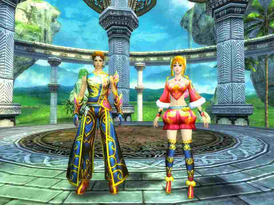 アークフロンティア、アイテムモールにてチャイナ系衣装スキンを実装の画像