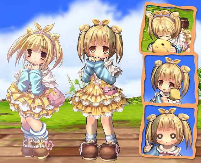 エミル・クロニクル・オンライン、「ココッコー・アルマ」とおそろいに！ECOくじ「ぴよぴよぴくにっく」が発売の画像