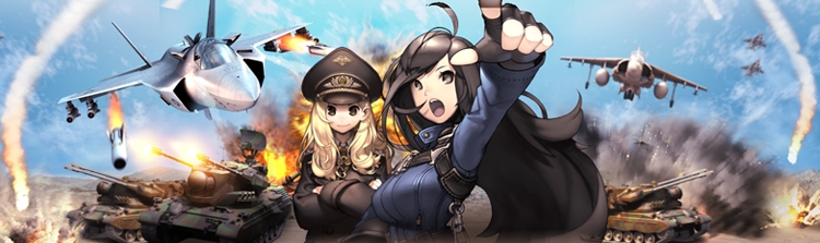 大戦略WEB、アニメ「ビビッドレッド・オペレーション」とのコラボレーションが開始！ビビッドレッド士官が登場の画像