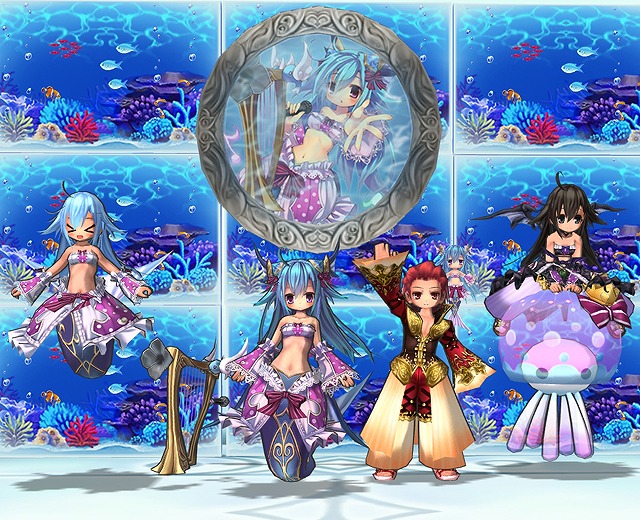 エミル・クロニクル・オンライン、生放送「ハートフルTV『えこにゅ～』」第7回が7月22日22時に配信決定！ECOくじ「マーメイド・オン・ステージ」が発売開始の画像