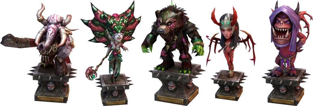 カオス ヒーローズ オンライン、新ヒーロー「テルシア」と「ルシファー」が登場！ちびヒーローアバターを実装の画像