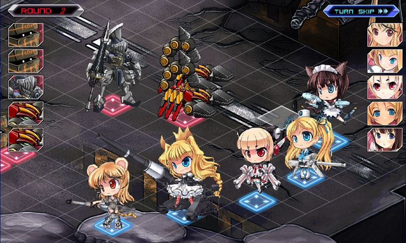 少女兵器web、ガールアームズ育成のカギを握る「制圧」や「探査」の情報が公開の画像