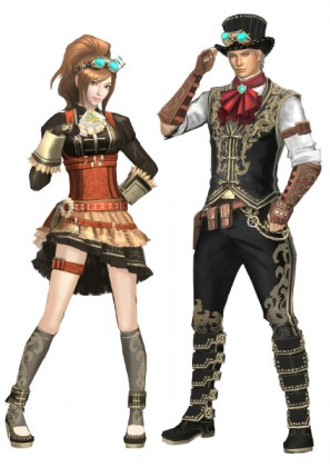 新デザイン服飾「スチームパンク」のイメージ