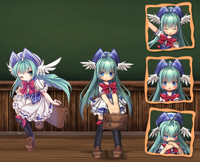 エミル・クロニクル・オンライン、「イリスと記憶の書架」に登場する「フライフィッシュ・アルマ」とおそろいに！ECOくじ「夏色の放課後」発売の画像