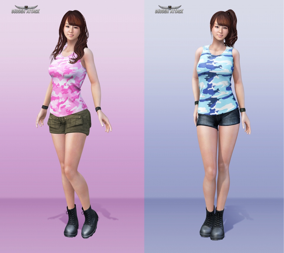 サドンアタック、グラビアアイドル篠崎愛さんのキャラクターが登場！新MAP「スクエア」を実装の画像