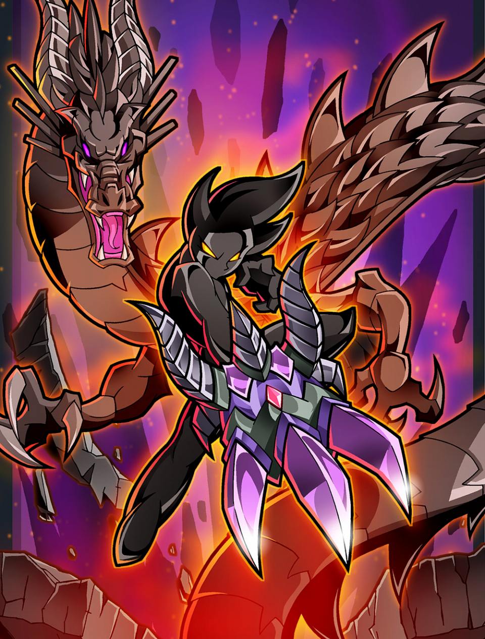 ゲットアンプドX、黒の炎で生命を焼き尽くすアクセサリ「獄炎冥龍爪」が8月29日に登場の画像