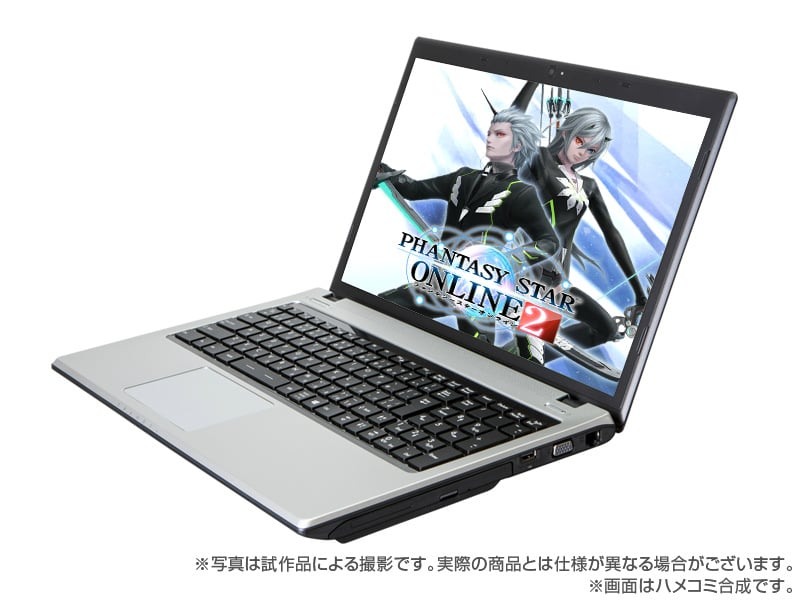 「ファンタシースターオンライン2」のGALLERIA推奨モデルに第4世代インテルCore i7プロセッサー搭載ノートモデルが登場の画像