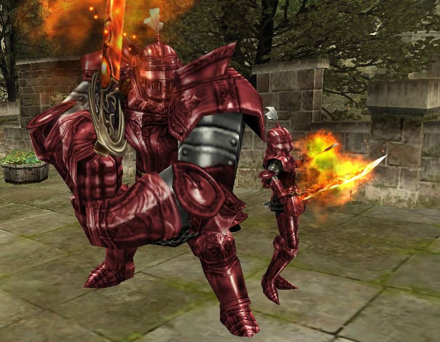 パンドラサーガ、火焔の如く燃え上がる「紅」をイメージした「上位職業防具」が登場の画像