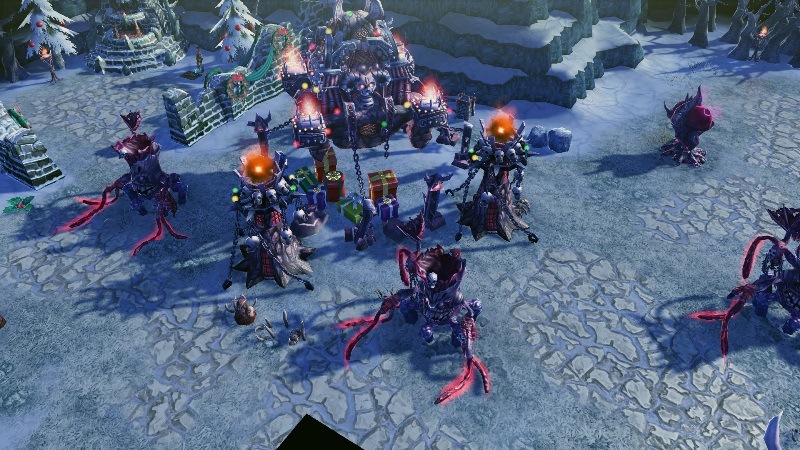 カオス ヒーローズ オンライン、新ヒーロー「クンカー」＆「サテュロス」が登場！新マップ「混沌の森：雪原」も実装の画像