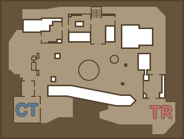 カウンターストライクオンライン、雪だるまやツリーで装飾されたサンタクロース村をモチーフとしたマップ「ダークスノー」が登場の画像