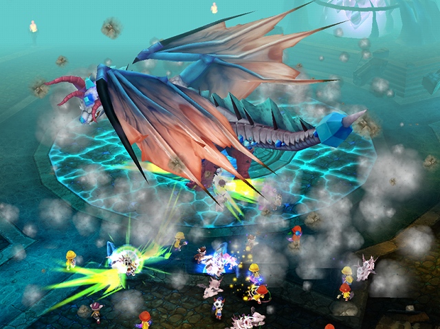 Hオンライン、2大勢力に分かれて戦うRvRや多人数で挑むレイドダンジョンなどゲームに搭載されるコンテンツが公開の画像