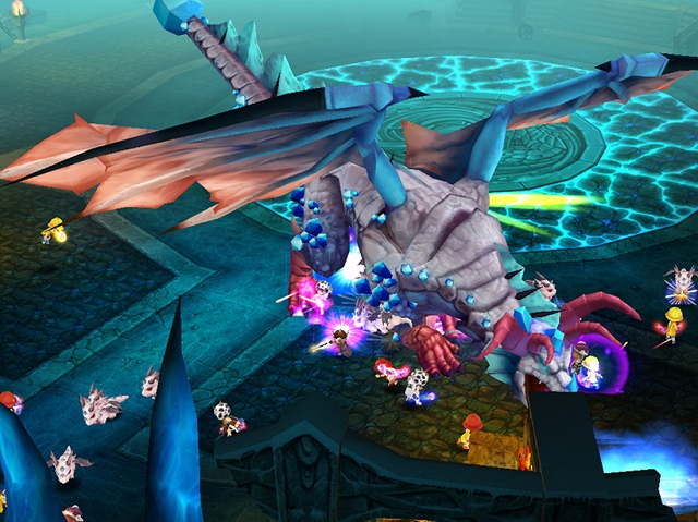 Hオンライン、2大勢力に分かれて戦うRvRや多人数で挑むレイドダンジョンなどゲームに搭載されるコンテンツが公開の画像