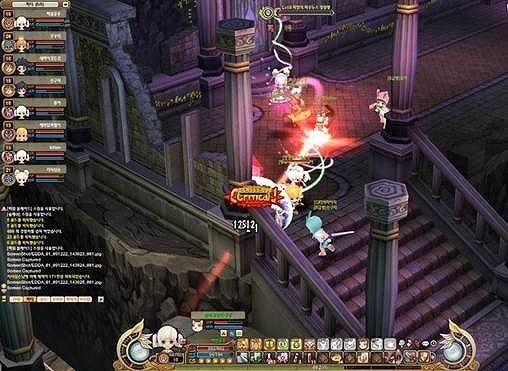 Hオンライン、2大勢力に分かれて戦うRvRや多人数で挑むレイドダンジョンなどゲームに搭載されるコンテンツが公開の画像