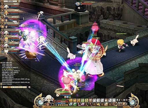 Hオンライン、2大勢力に分かれて戦うRvRや多人数で挑むレイドダンジョンなどゲームに搭載されるコンテンツが公開の画像