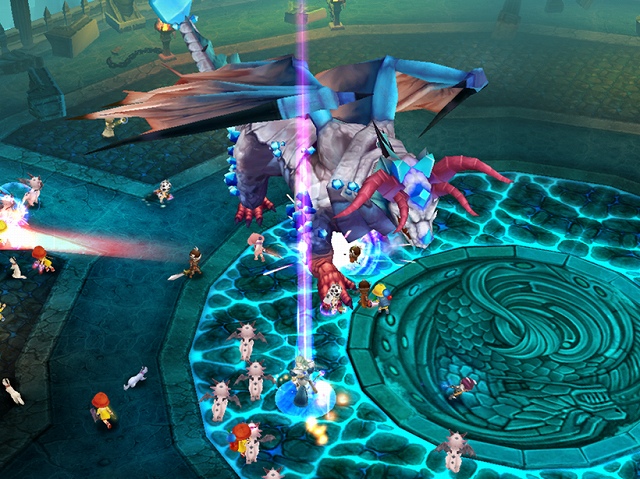 Hオンライン、2大勢力に分かれて戦うRvRや多人数で挑むレイドダンジョンなどゲームに搭載されるコンテンツが公開の画像