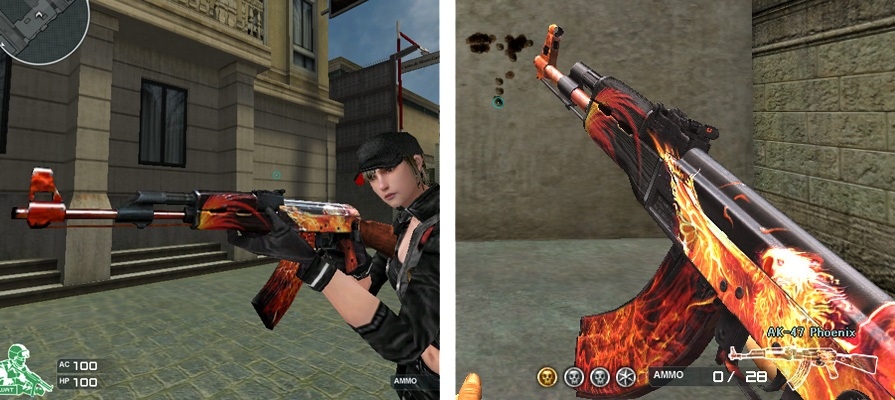 クロスファイア、不死鳥スキンが美しい「Phoenixセットガチャ」が登場！デスマッチモードに新マップ「D.Center」を実装の画像