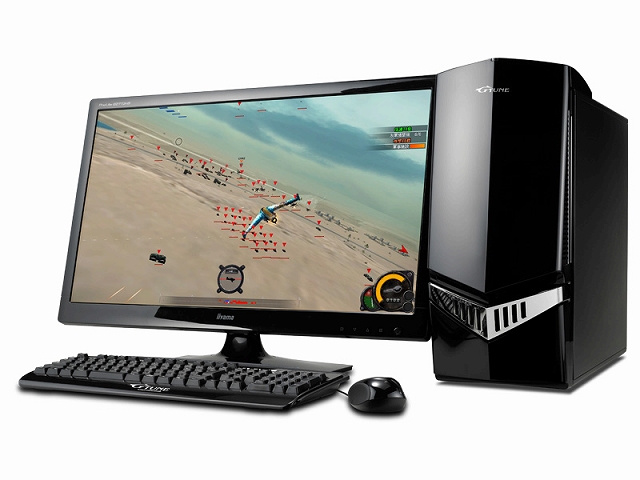 G-Tune、「ヒーローズインザスカイ」推奨パソコンを発売―特典はG-Tuneの公式キャラクター「G-Tuneちゃん」がデザインされたオリジナル戦闘機の画像