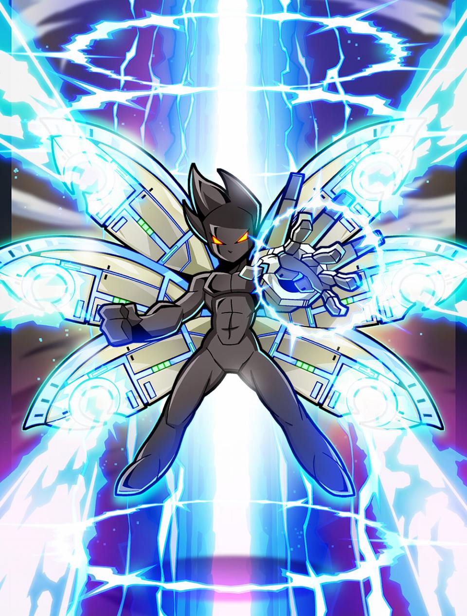 ゲットアンプドX、収束レーザーで敵を葬る「レーザーフリューゲル」が10月4日に登場！ハロウィンキャンペーンも開催の画像