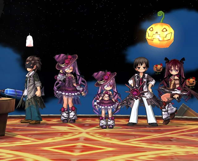 エミル・クロニクル・オンライン、「マミー・アルマ」のお揃い衣装が登場するECOくじ「ローズウィッチ・ハロウィーン」発売の画像