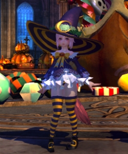 TERA、「魔女っ子ワンピ」や「ナイトメアスーツ」などのハロウィンアバターが当たるTERAガチャがオープンの画像