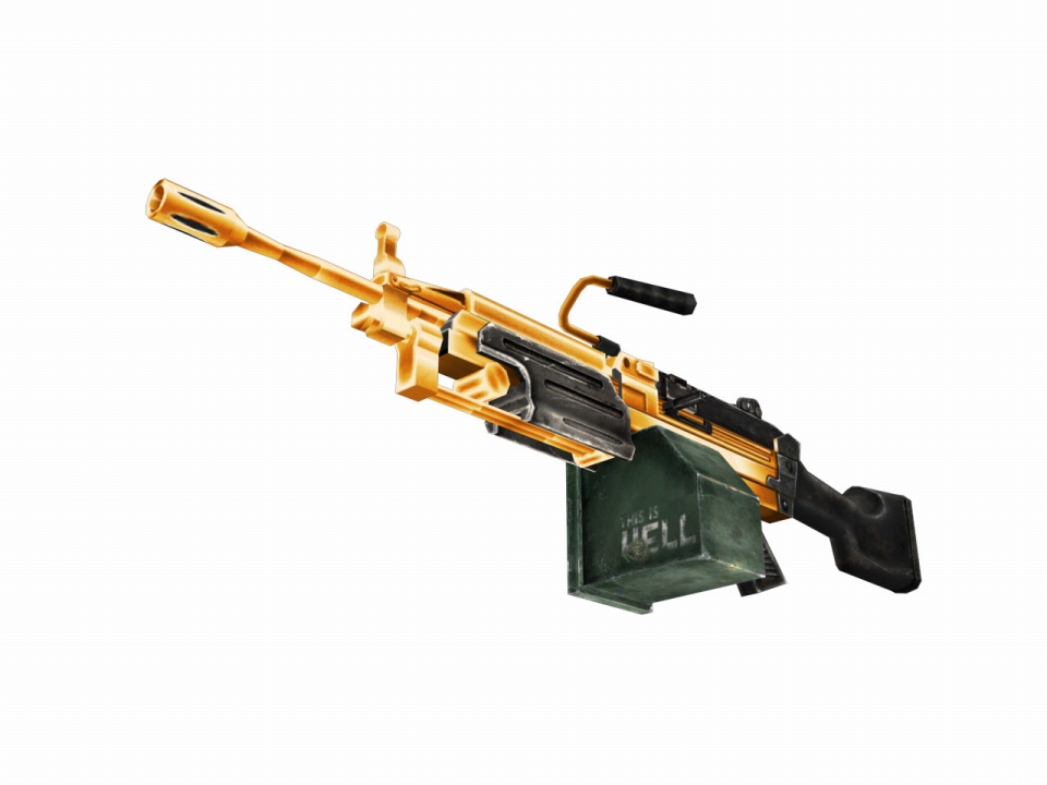 ペーパーマン、ペーパチCASHに金色に輝く「M249 MINIMI（ゴールド）」や「お仕事ボイス」が登場！新メイン武器「UTS-15」も実装の画像