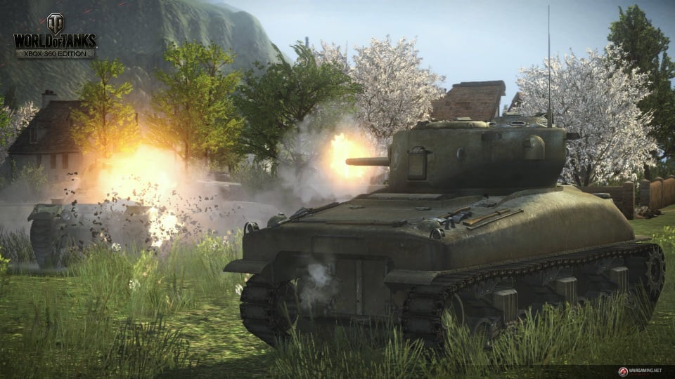 World of Tanks、Xbox 360版のオープンβテストがスタート！参加者限定の「アメリカT14 重戦車」を手に入れようの画像