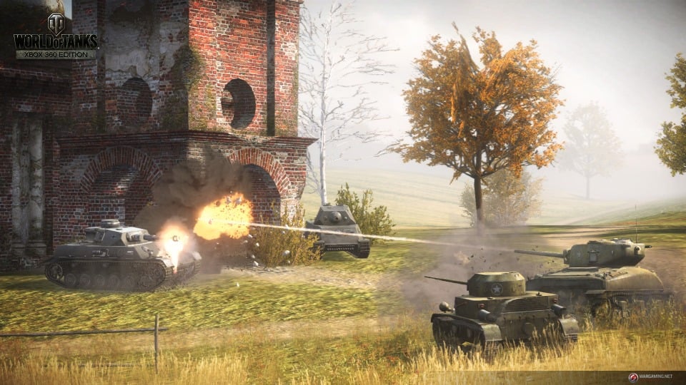 World of Tanks、Xbox 360版のオープンβテストがスタート！参加者限定の「アメリカT14 重戦車」を手に入れようの画像