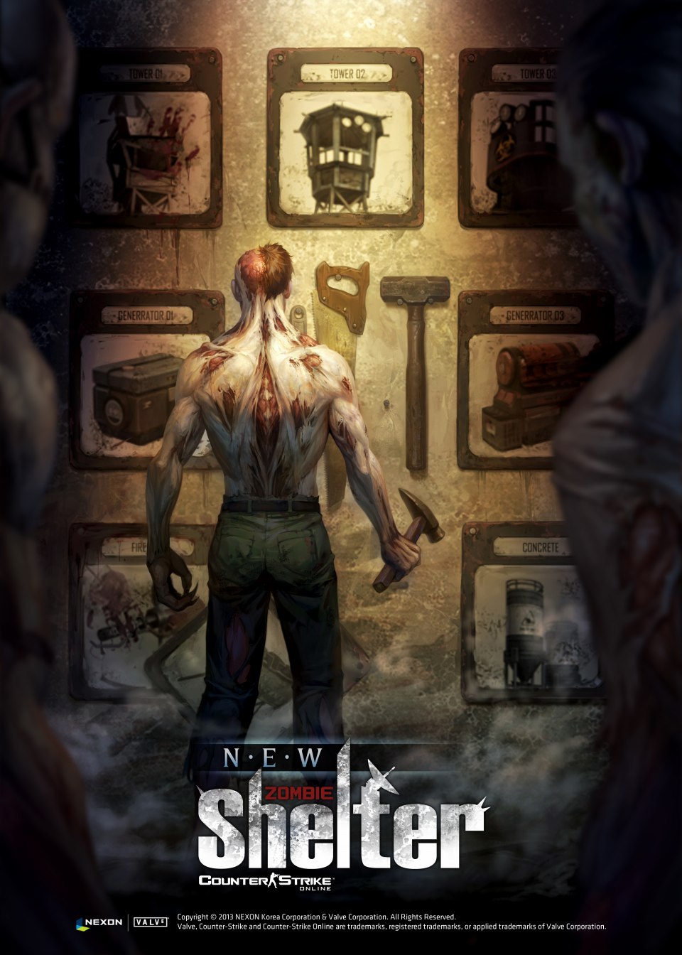 カウンターストライクオンライン、「ゾンビシェルター」が大幅リニューアル！、世界大会「CSOWC2013」の開催を記念したイベントも開催の画像