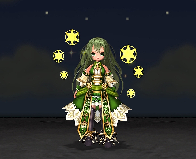 エミル・クロニクル・オンライン、「イリスと記憶の書架～十二の物語：想送の流れ星」に登場する「ステラ・ロア」とおそろいになれるECOくじ「星降る夜の物語」が発売の画像