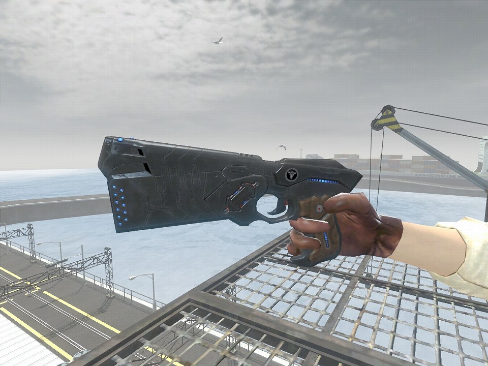 Alliance of Valiant Arms、アニメ「PSYCHO-PASS サイコパス」とのコラボ開始！特殊拳銃「ドミネーター」がゲーム内に登場の画像