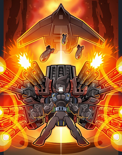 ゲットアンプドX、時間経過でパワーアップする背負い型戦艦「ブラックモルダート」が入手可能な「アンプド福袋 2014」が1月9日に登場の画像