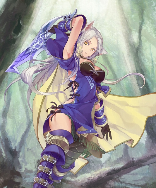 ディヴァイン・グリモワール、描き下ろし「猫剣聖EX」が入手できるキャンペーンが開催！期間限定カードパック「獣人娘パック」も登場の画像