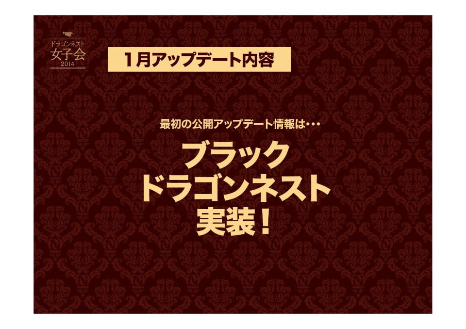 「ブラックドラゴンネスト」ほか新クラス追加＆属性職の上方調整―「ドラゴンネスト女子会」で明らかとなった2014年上半期アップデート情報を紹介の画像