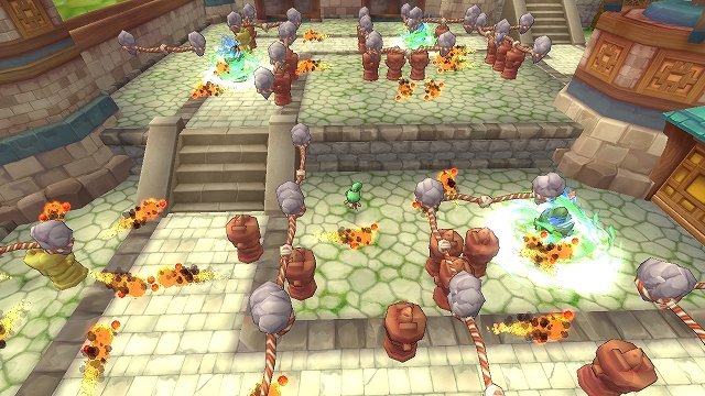 ミルキー・ラッシュ、2014年最初のアップデートでダンジョン「晴空城“51階～100階”」が実装！新規応援キャンペーンなども同時開催の画像