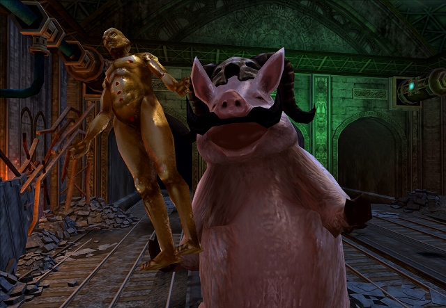 X・A・O・C ～ザオック～、インスタンスダンジョン「霊寿公の秘宝」が登場―トンでも“豚の怪物”たちに挑んで限定宝箱を獲得しよう！の画像