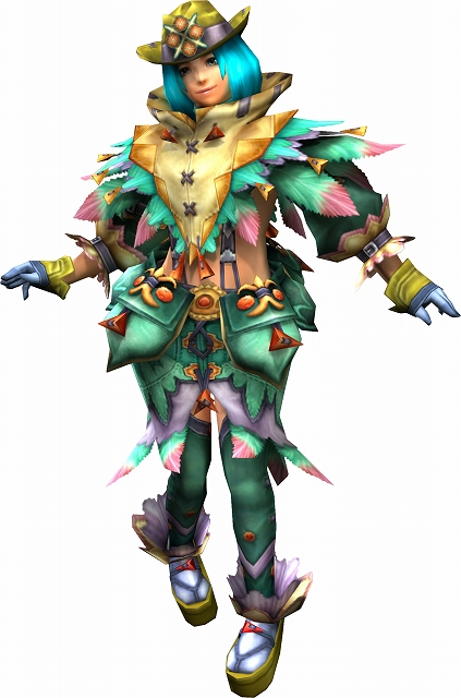 モンスターハンター フロンティアGG、新フィールド「花畑」に新たな獣人種「ウルキー」が登場！GR500到達で秘伝防具GXが開放の画像