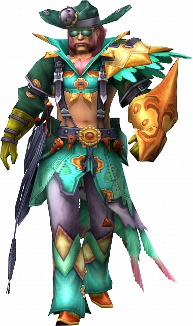 モンスターハンター フロンティアGG、新フィールド「花畑」に新たな獣人種「ウルキー」が登場！GR500到達で秘伝防具GXが開放の画像