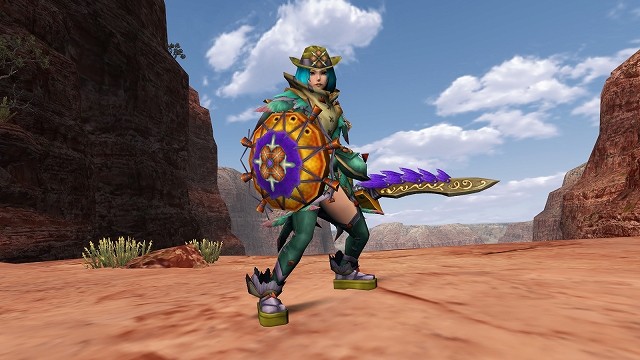 モンスターハンター フロンティアGG、新フィールド「花畑」に新たな獣人種「ウルキー」が登場！GR500到達で秘伝防具GXが開放の画像