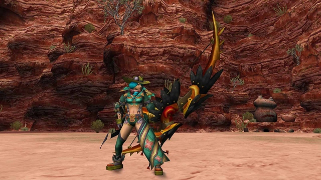 モンスターハンター フロンティアGG、新フィールド「花畑」に新たな獣人種「ウルキー」が登場！GR500到達で秘伝防具GXが開放の画像