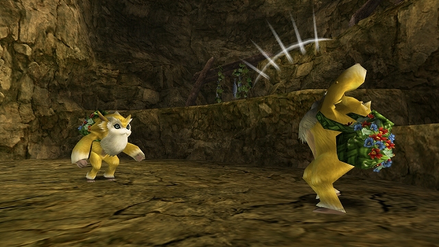 モンスターハンター フロンティアGG、新フィールド「花畑」に新たな獣人種「ウルキー」が登場！GR500到達で秘伝防具GXが開放の画像